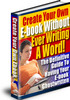Thumbnail Create Your Own E-book Without Ever Writing A Word With MRR 