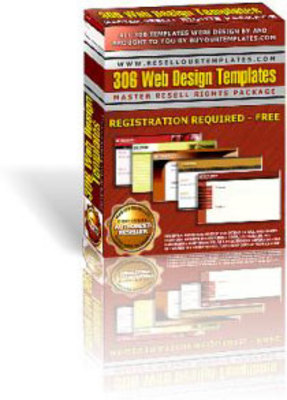 Product picture 306 Web Design Templates With MRR