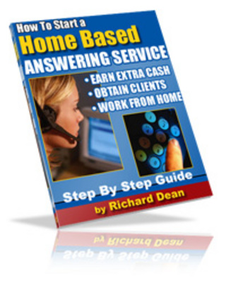 Product picture Home Based Answering Service With MRR