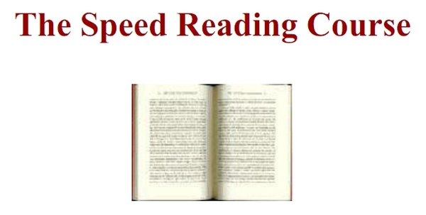 Product picture The Speed Reading Course