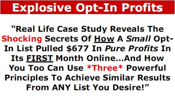 Product picture Explosive Opt-In Profits With MRR
