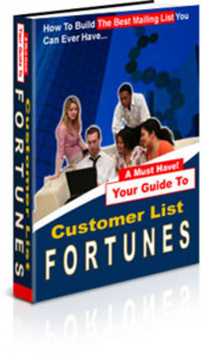 Product picture Customer List Fortunes With MRR