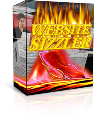 Product picture Website Sizzler With PLR 