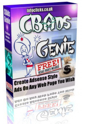 Product picture CBAds Genie With PLR