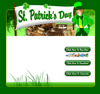 Product picture 2 HQ St Pats Day Templates With PLR 