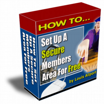 Product picture Secure Members Area With PLR
