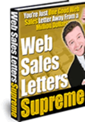 Product picture Web Sales Letters Supreme With PLR