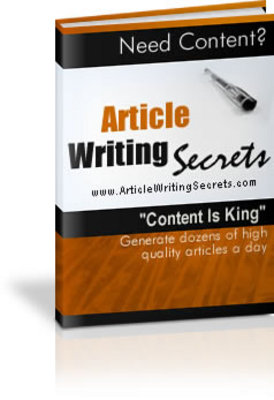 Product picture Article Writing Secrets With MRR 