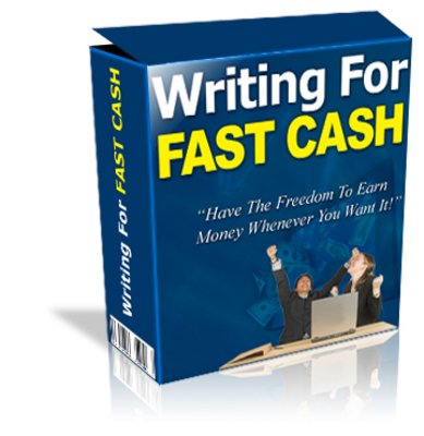 Product picture Writing For Fast Cash With MRR 