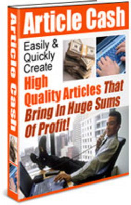 Product picture Article Cash With PLR MRR 