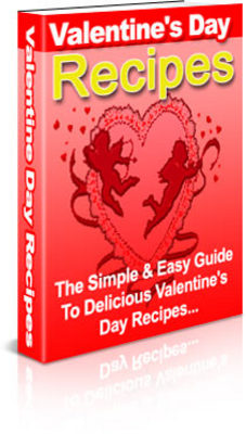 Product picture Valentine Recipes With PLR MRR  