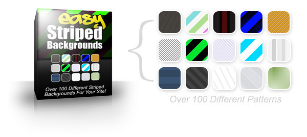 Product picture Easy Striped Backgrounds With MRR