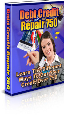 Product picture Debt Credit Repair 750 With PLR