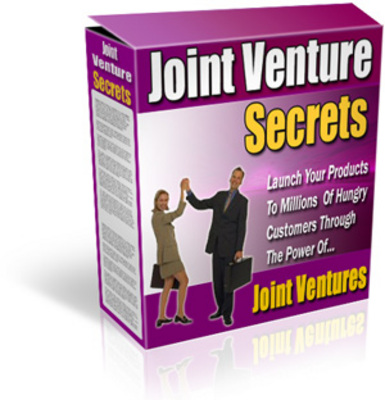 Product picture Joint Venture Secrets With MRR