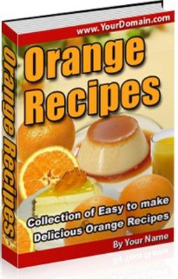 Product picture Orange Recipe With PLR