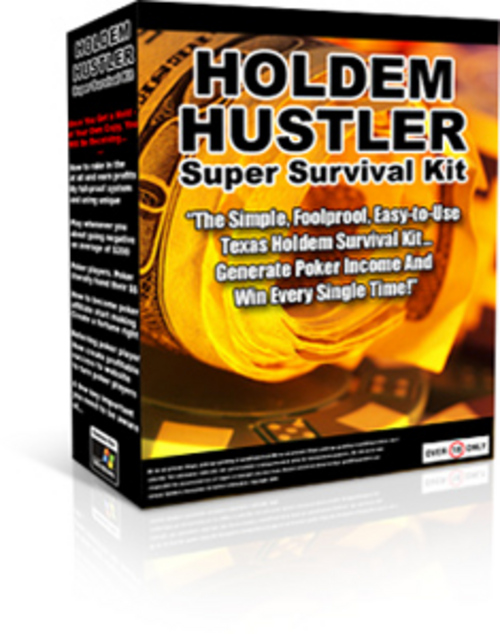Product picture Holdem Hustler Super Survival Kit With PLR