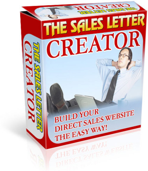 Product picture Sales Letter Creator Rights With MRR
