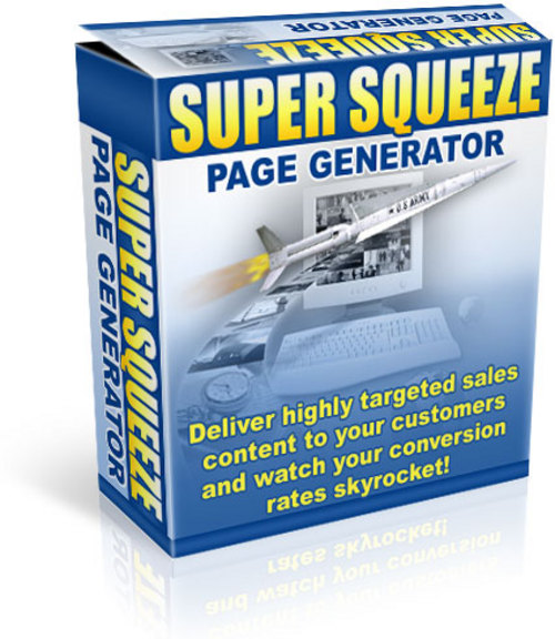 Product picture Super Squeeze Page Generator With MRR