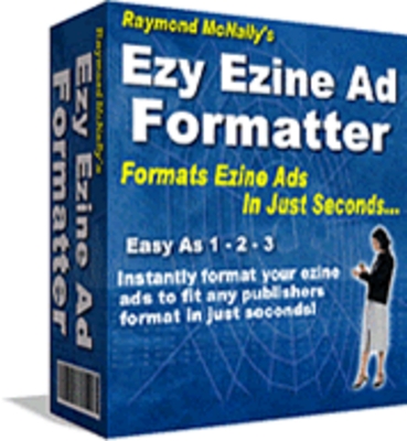 Product picture Ezy Ezine AD Formatter With PLR