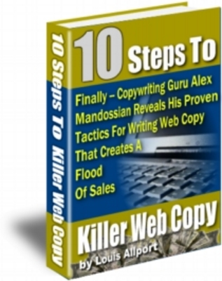 Product picture 10 Simple Steps To Kill Web Copy With MRR
