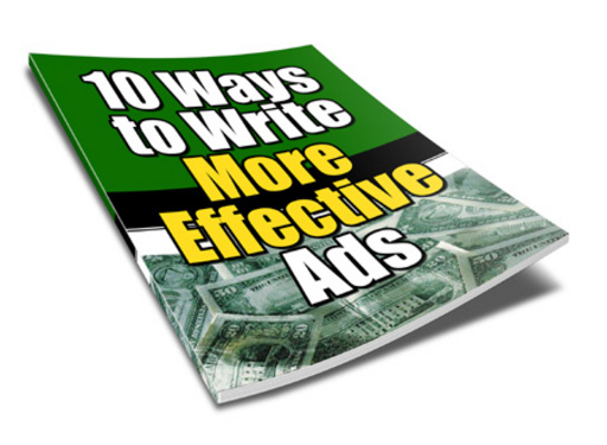 Product picture 10 WAYS TO BETTER ADS With PLR