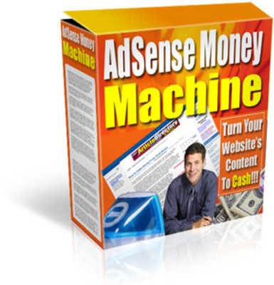 Product picture Adsense Money Machine With PLR