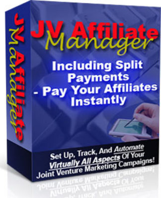 Product picture JV Affiliate Manager With PLR 