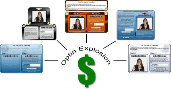 Product picture *New* 5 Video Squeeze Templates With MRR