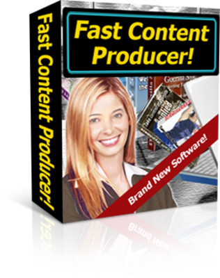 Product picture Fast Content Producer With MRR