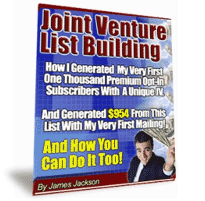 Product picture The Joint Venture List Building Report With MRR