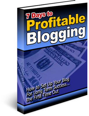 Product picture 7 Days to Profitable Blogging FullPack With MRR PLR