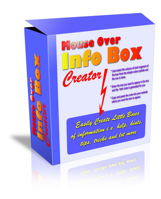 Product picture Mouse Over Info Box Creator